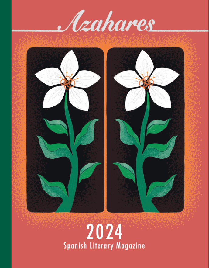 Azahares: April 2024, Featured Editorial/Contributing Illustrator for Azahares: Spanish Literary Magazine, Created 24 original artworks for the publication.